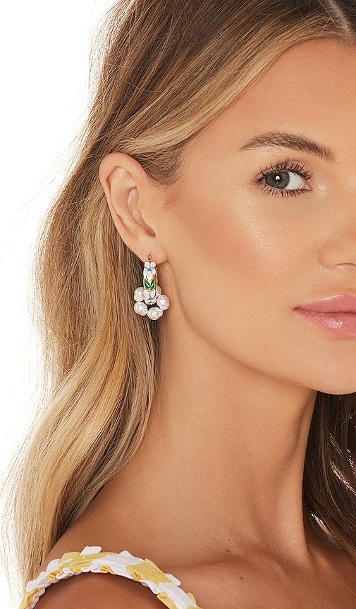 Baroque Earrings in - petit moments - Modalova