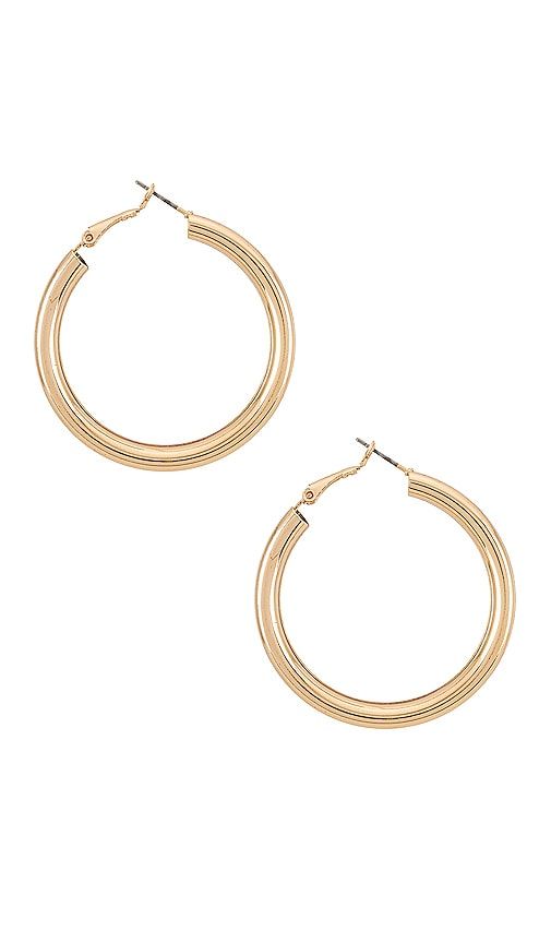 Gretchen Hoops in Metallic - petit moments - Modalova