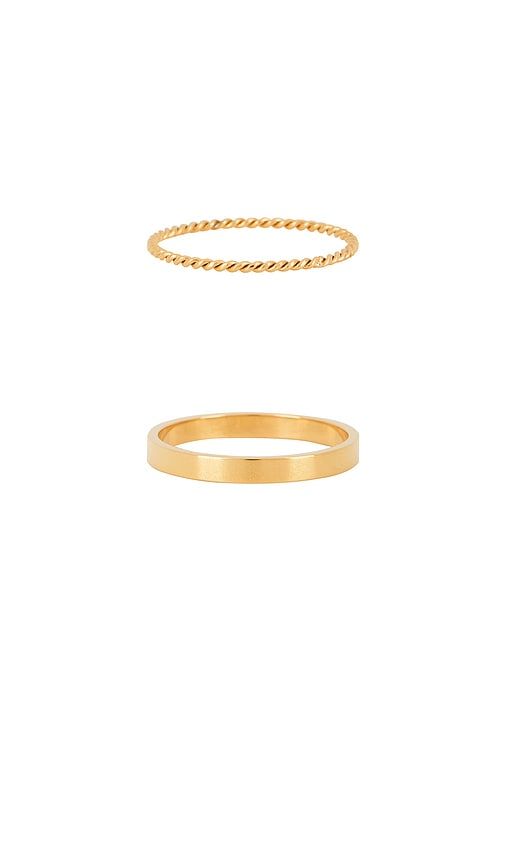 Stacker Thin Rings in Metallic . - size 6 (also in 5, 7) - petit moments - Modalova