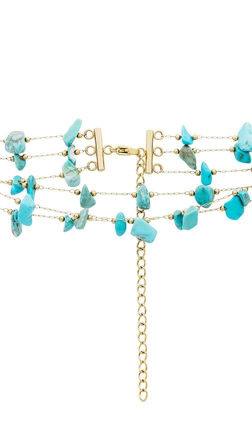 Murtal Necklace in Teal - petit moments - Modalova