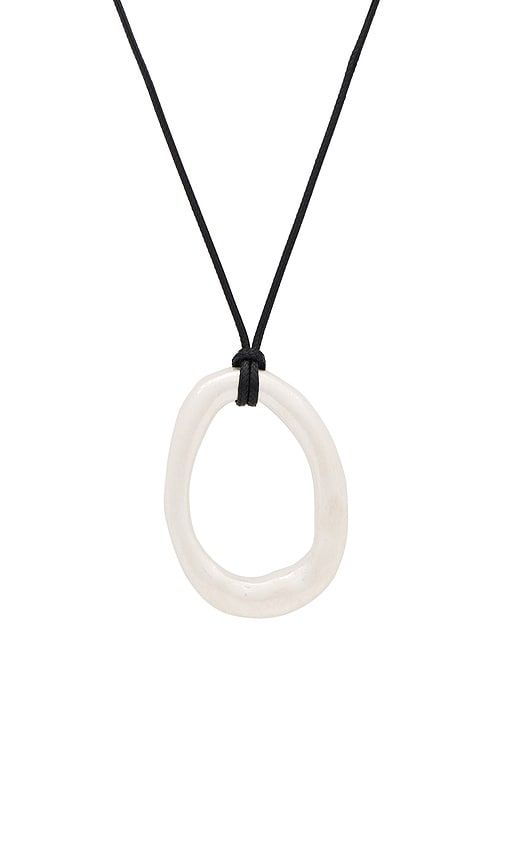 Pear Corded Necklace in Metallic - petit moments - Modalova