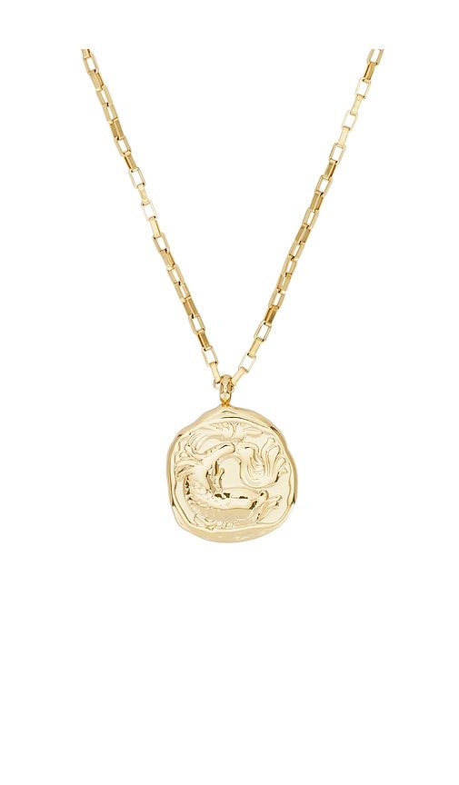 Horoscope Charm Necklace in Metallic . - size Aquarius (also in Aries, Capricorn, Sagittarius, Taurus) - petit moments - Modalova