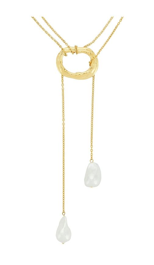 Solar Necklace in Metallic - petit moments - Modalova