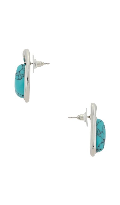 Valia Earrings in Teal - petit moments - Modalova