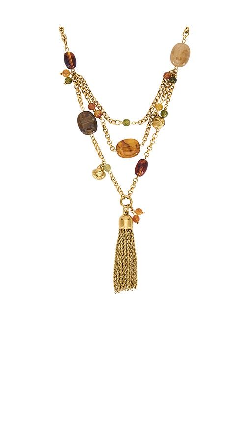 Regan Necklace in Metallic - petit moments - Modalova