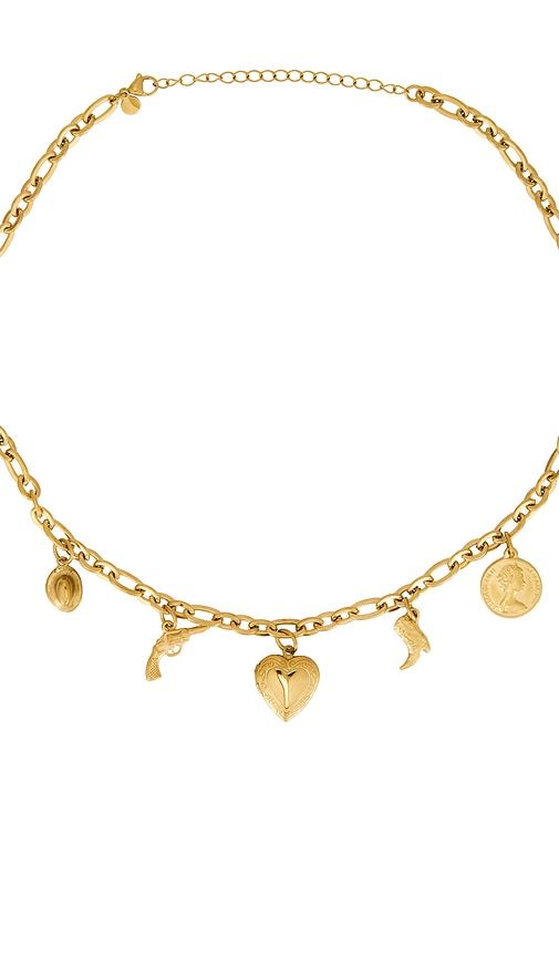 Western Charm Necklace in Metallic - petit moments - Modalova