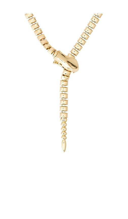 Snake Chain Necklace in Metallic - petit moments - Modalova