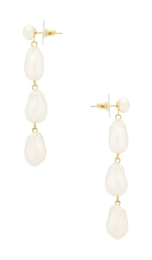 Lilly Earrings in Ivory - petit moments - Modalova