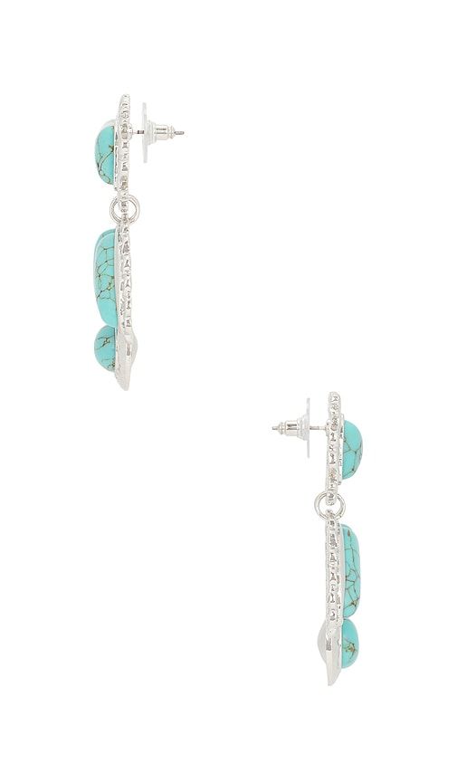 Wisteria Earrings in Metallic ,Teal - petit moments - Modalova