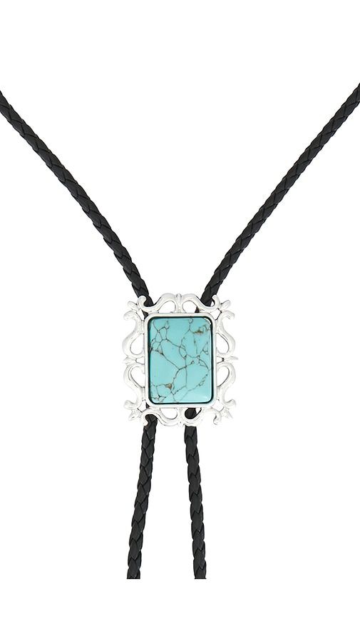 Whimsky Bolo Necklace in Teal - petit moments - Modalova