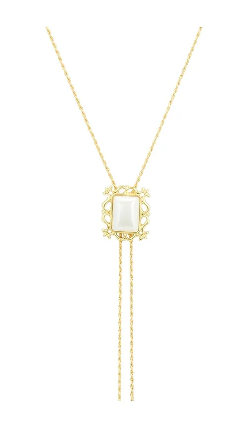 Viva Bolo Necklace in Metallic - petit moments - Modalova