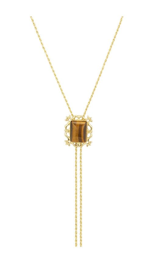 Viva Bolo Necklace in Metallic - petit moments - Modalova