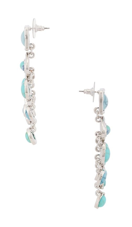 Dusk Earrings in Teal - petit moments - Modalova