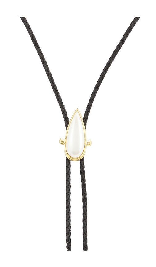 Madea Bolo Necklace in Black,Metallic - petit moments - Modalova
