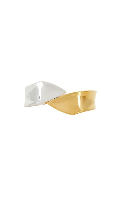 Cuff in Metallic Gold,Metallic Silver - petit moments - Modalova