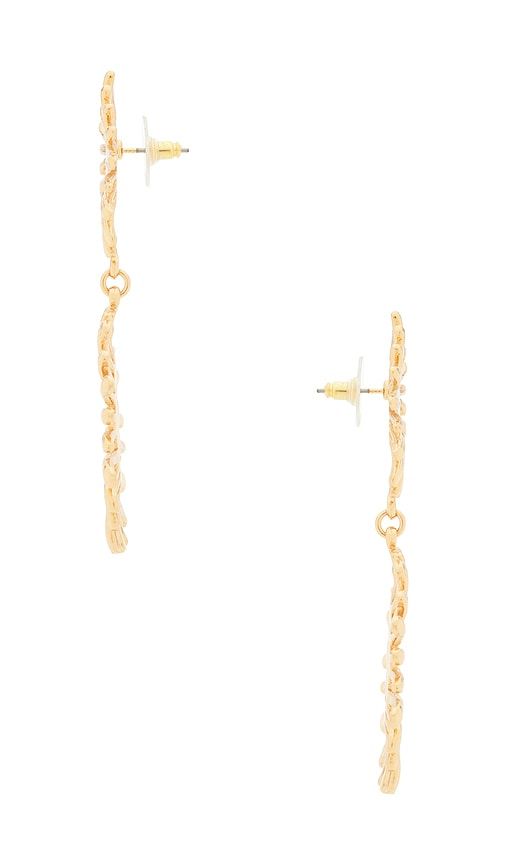 Sunburst Earrings in Metallic - petit moments - Modalova