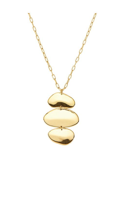 Sun Stack Necklace in Metallic - petit moments - Modalova
