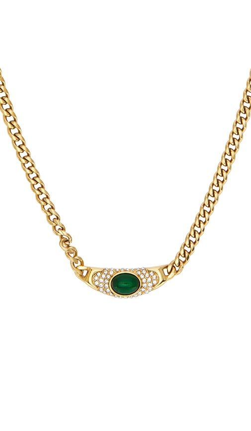 Emerald Necklace in Metallic - petit moments - Modalova