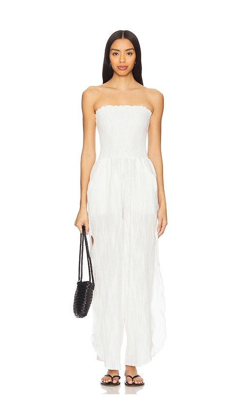 Harriet Jumpsuit in White. - size L (also in XL) - PEIXOTO - Modalova