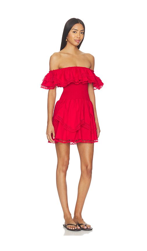 Wyatt Mini Dress in Red. - size S (also in XS) - PEIXOTO - Modalova
