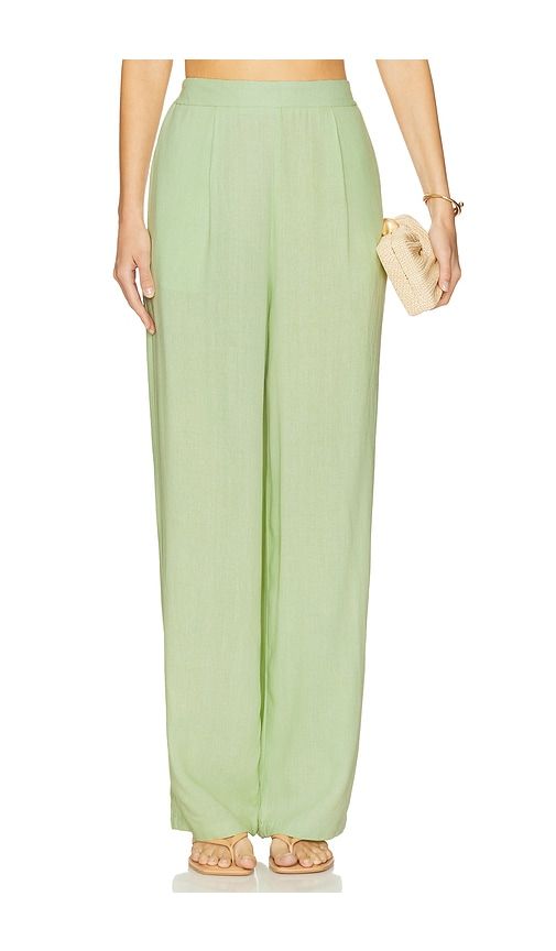Quinni Pant in Green. - size L (also in M, S, XL, XS) - PEIXOTO - Modalova