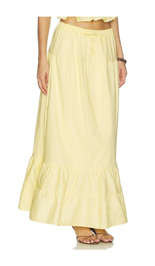 Riley Maxi Skirt in Yellow. - size S (also in XS, M, L, XL) - PEIXOTO - Modalova