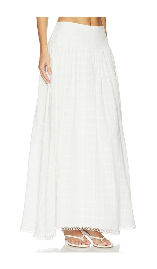 Camila Maxi Skirt in White. - size S (also in XS, M, L, XL) - PEIXOTO - Modalova