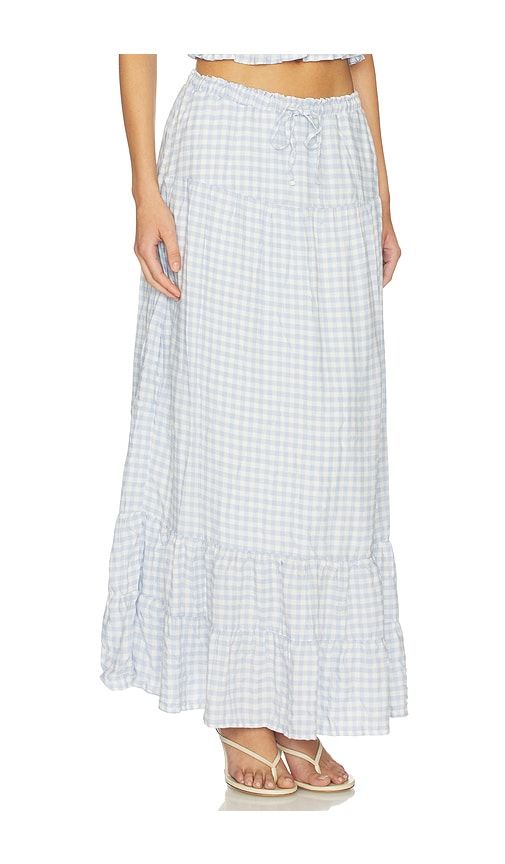Riley Maxi Skirt in Baby Blue. - size S (also in XS, M, L) - PEIXOTO - Modalova