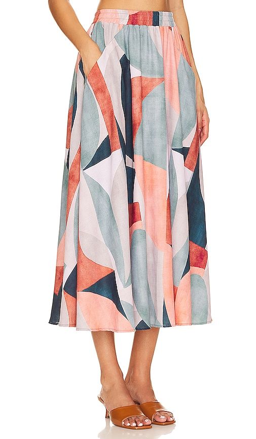 Paula Skirt in Teal. - size S (also in XS, M, L, XL) - PEIXOTO - Modalova