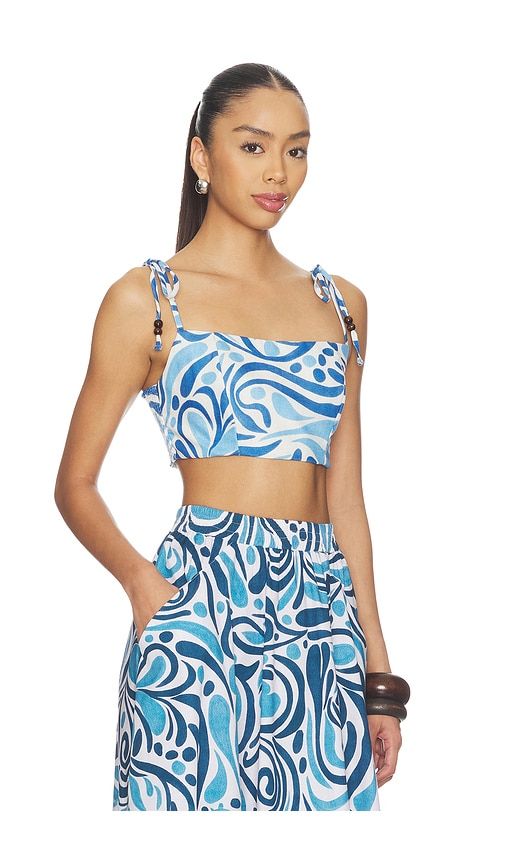 Esti Top in Blue. - size L (also in M, S, XL) - PEIXOTO - Modalova