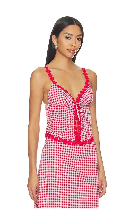 Sienna Top in Red. - size L (also in M, S, XL, XS) - PEIXOTO - Modalova