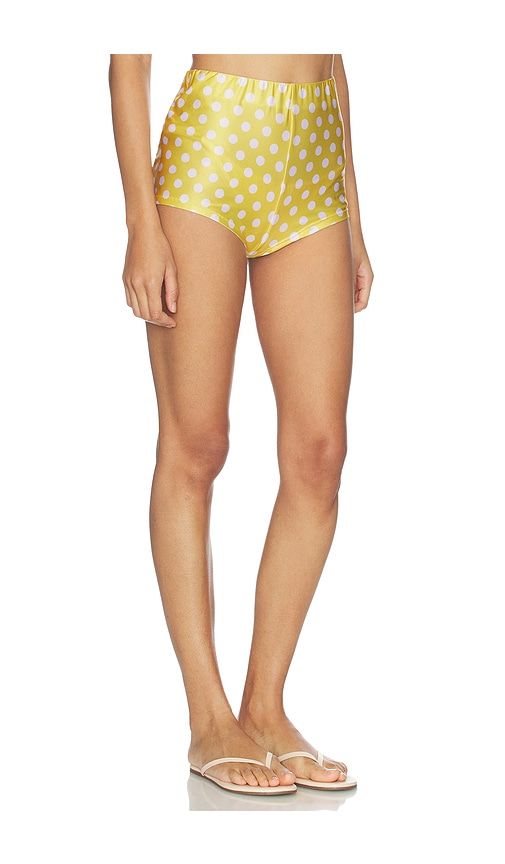Ciara Mini Short in Yellow. - size L (also in M, S, XL, XS) - PEIXOTO - Modalova
