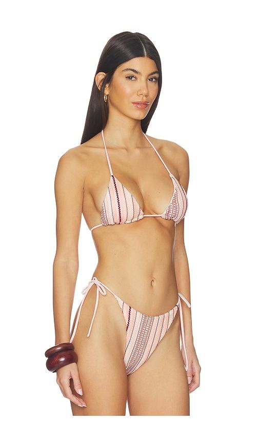 Benji Bikini Top in Pink. - size L (also in M, S, XL, XS) - PEIXOTO - Modalova