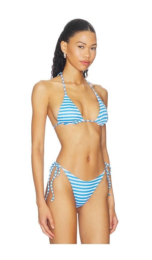 Benji Bikini Top in Blue. - size L (also in M, S, XS) - PEIXOTO - Modalova