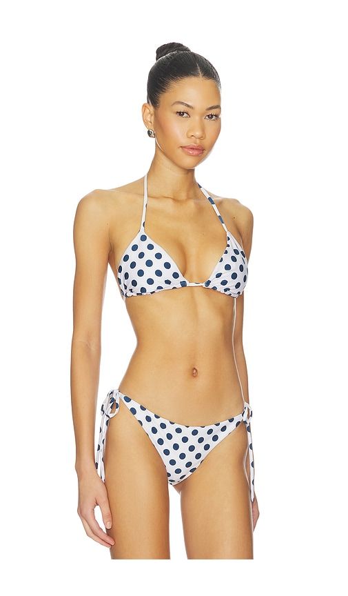 Fifi Bikini Top in Navy. - size L (also in M, S, XL, XS) - PEIXOTO - Modalova