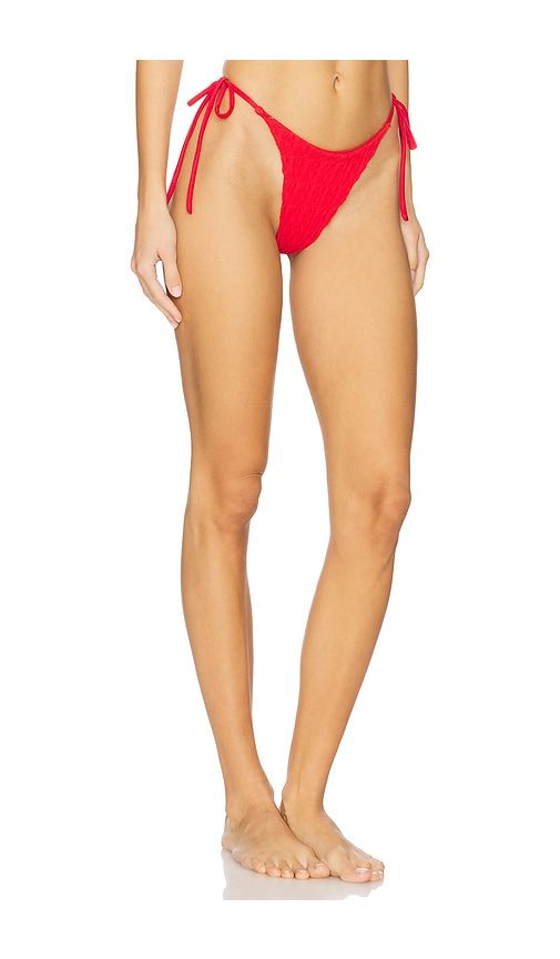 Tonie Bikini Bottom in Red. - size L (also in XL) - PEIXOTO - Modalova