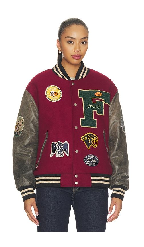 Crimson Letterman Jacket in . - size L (also in M, S, XL, XS) - Found - Modalova