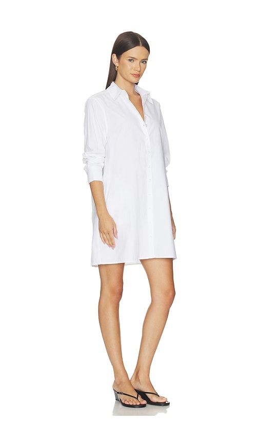 Felicia Cotton Poplin Button Down Dress in . - size M (also in S, XS) - perfectwhitetee - Modalova