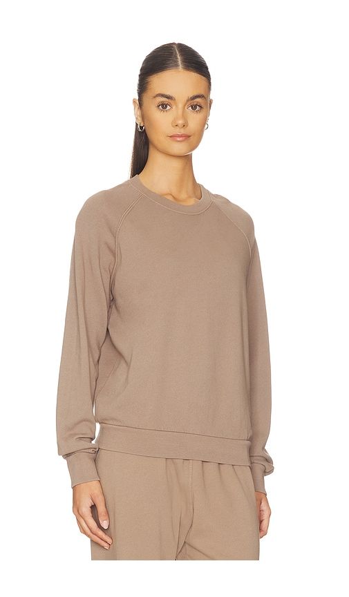 French Terry Sweatshirt in Brown. - size M (also in S, XL) - perfectwhitetee - Modalova