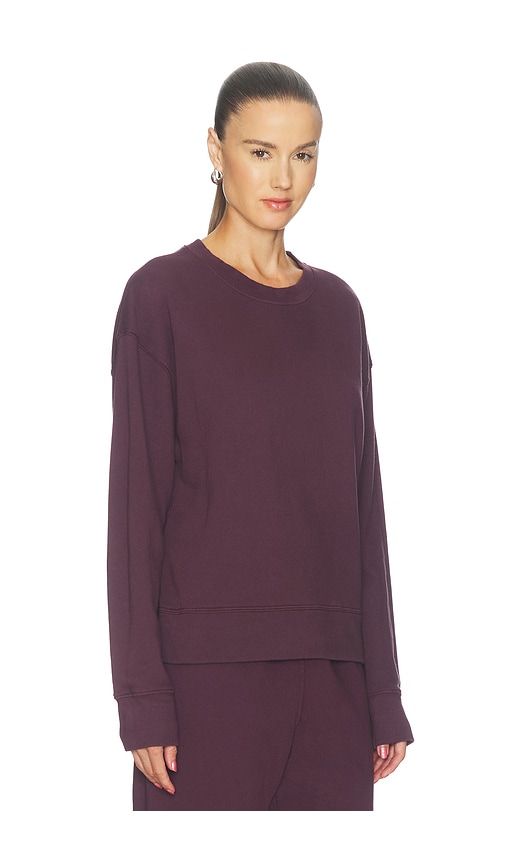 Tyler French Terry Pullover Sweatshirt in Burgundy. - size M (also in S, XS) - perfectwhitetee - Modalova