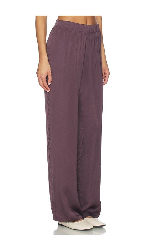 Camile Wide Leg Pant in Chocolate. - size M (also in S) - perfectwhitetee - Modalova