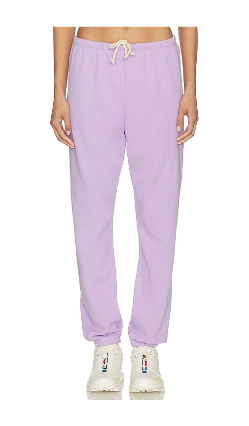 Johnny French Terry Easy Sweatpant in Lavender. - size S (also in XS, M, L) - perfectwhitetee - Modalova