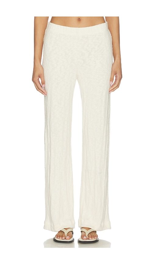 Leilani Summer Mesh Pant in Ivory. - size M (also in L, XL) - perfectwhitetee - Modalova