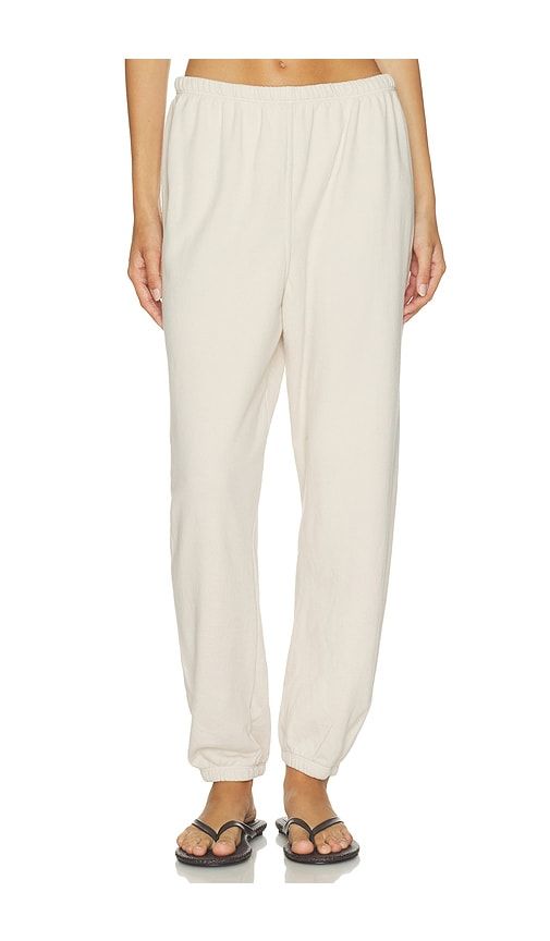 Johnny French Terry Easy Sweatpant in Grey. - size L (also in M, S, XL, XS) - perfectwhitetee - Modalova