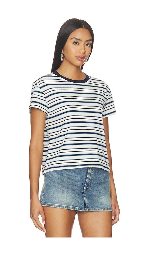 Dawn Cotton Tee in Navy. - size S (also in XS) - perfectwhitetee - Modalova