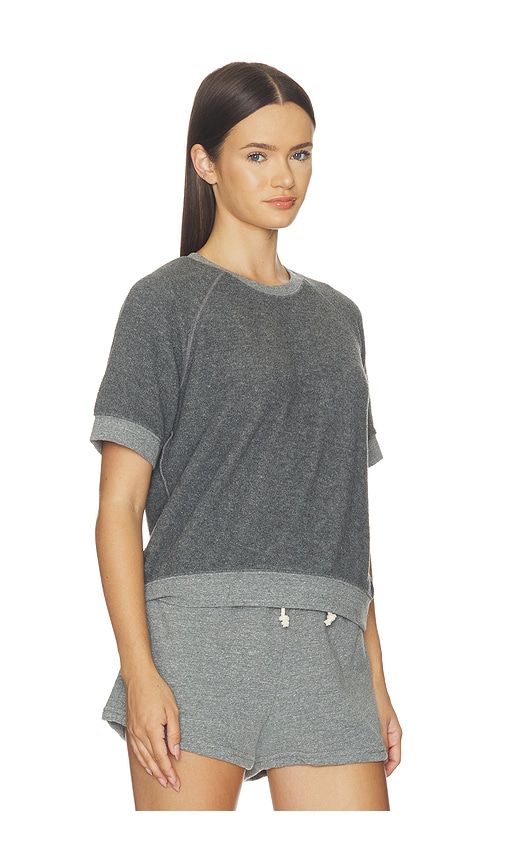 Kennedy Core Fleece Short Sleeve in Grey. - size M (also in S, XS) - perfectwhitetee - Modalova