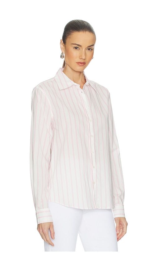 Poplin Slim Fit Button Down in White,Pink. - size L (also in M, S, XS) - perfectwhitetee - Modalova