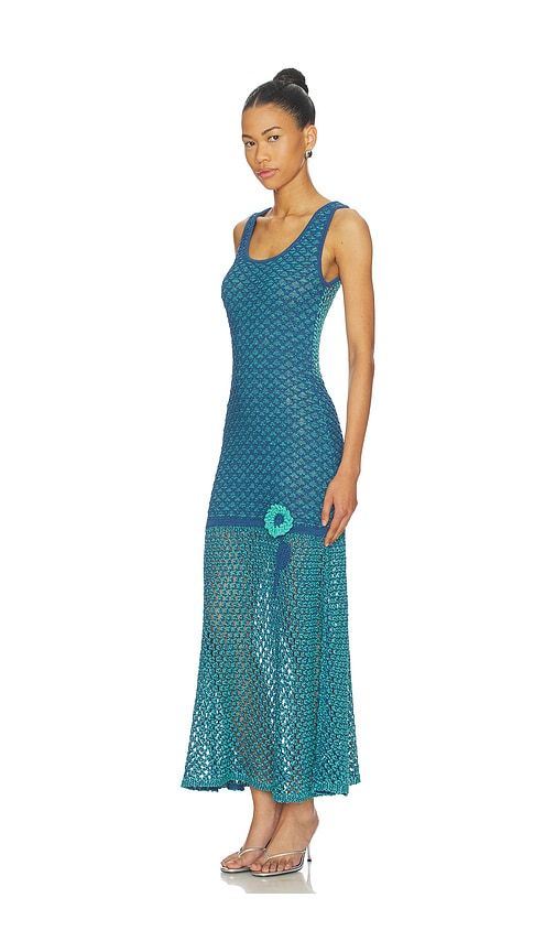 Maple Crochet Tank Dress in Blue. - size L (also in M, S, XL, XS) - PH5 - Modalova