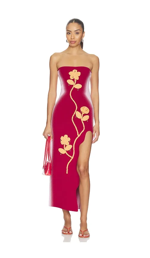 Sherry Crochet Maxi Tank Dress in Red. - size M (also in XS) - PH5 - Modalova