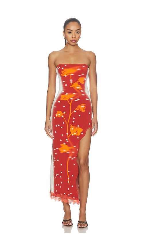 Iris Maxi Tank Dress in Orange. - size L (also in M, S, XS) - PH5 - Modalova